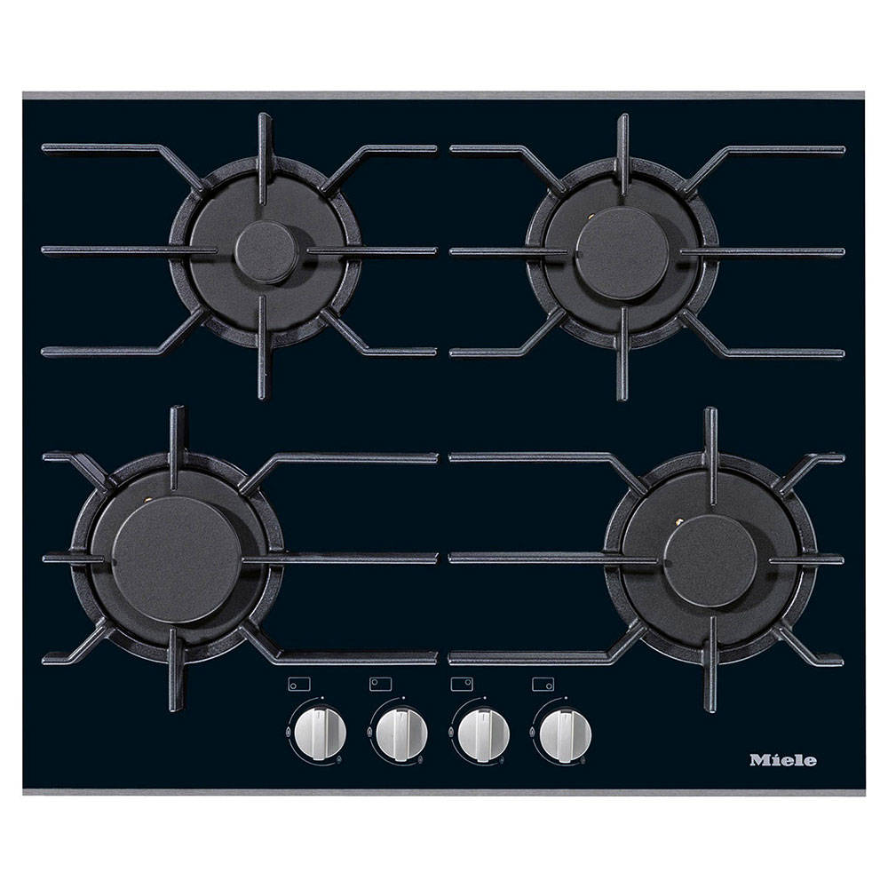 Miele KM3010 4 Zone Gas Hob With Ceramic Glass Base Gerald Giles