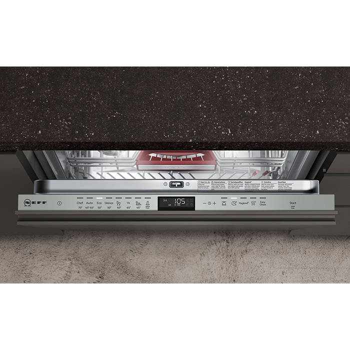 Neff S515T80D2G Fully Integrated Dishwasher With DoorOpen Assist