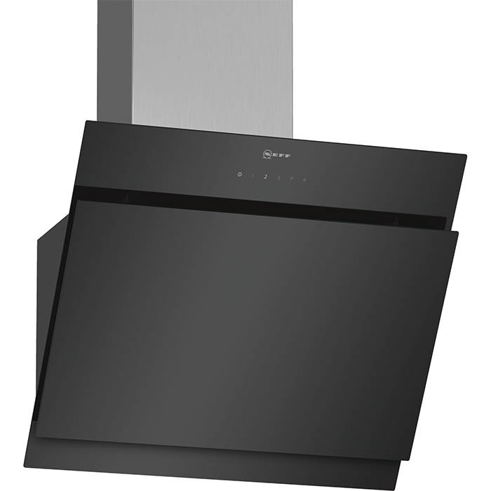 Black Glass Angled Hood Black Glass Angled Hood