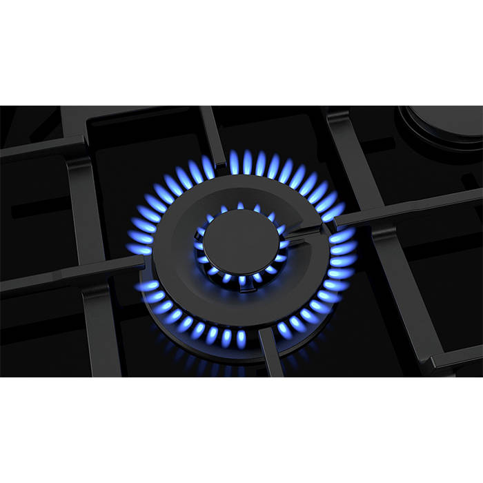 Neff T27TA69N0 Gas Hob with 5 burners and black ceramic glass 75cm Gerald Giles