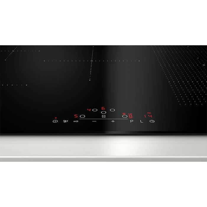 neff induction hob with integrated extractor