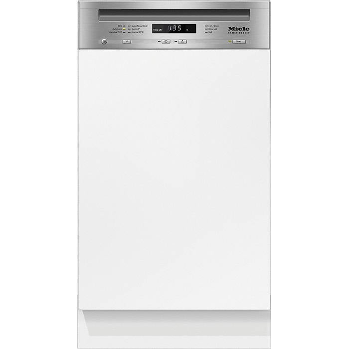 Miele G4722SCICLST SemiIntegrated Slimline Dishwasher with 9 Place