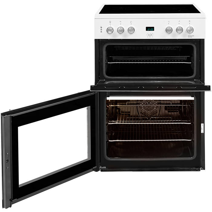 Beko EDC633W Electric Cooker Double Oven with Grill 60cm Gerald Giles