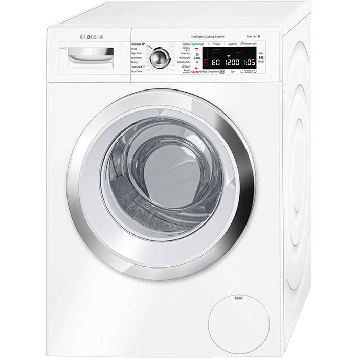 Bosch WAWH8660GB iDOS Washing Machine 9kg Load 1400 Spin with Home