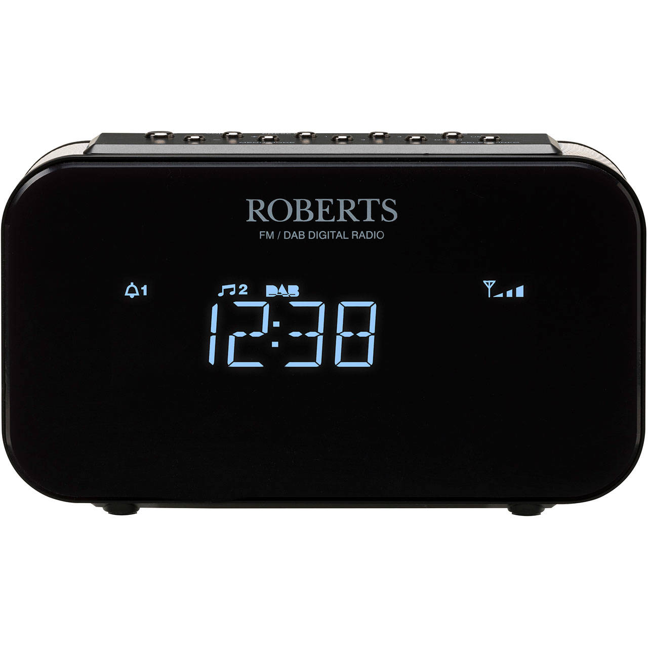Roberts Radio ORTUS1BK Ortus DAB/DAB+/FM Alarm Clock Radio Gerald Giles