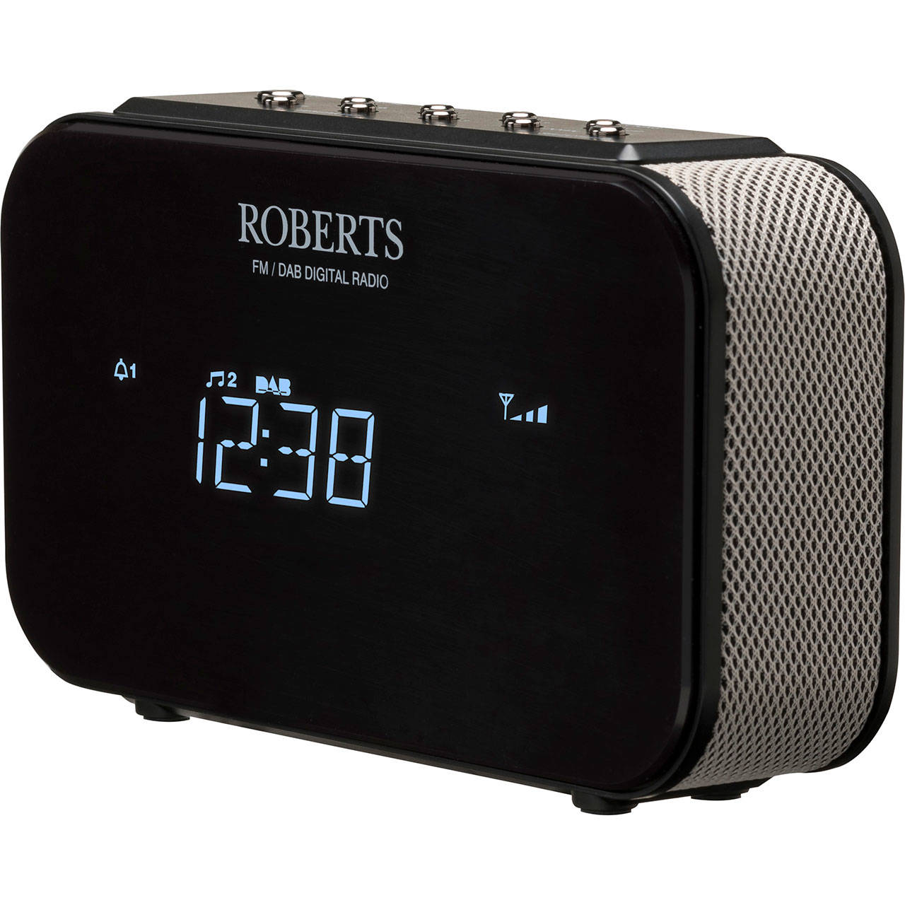 Roberts Radio ORTUS1BK Ortus DAB/DAB+/FM Alarm Clock Radio Gerald Giles