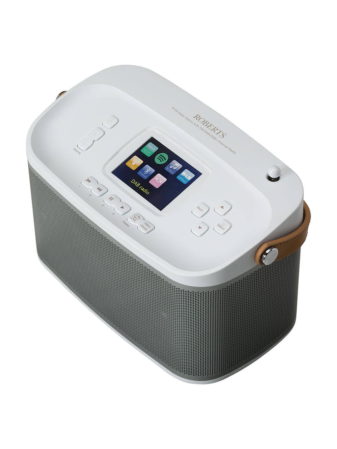 Roberts Radio R100 Wireless Speaker With DAB+/DAB/FM & Radio