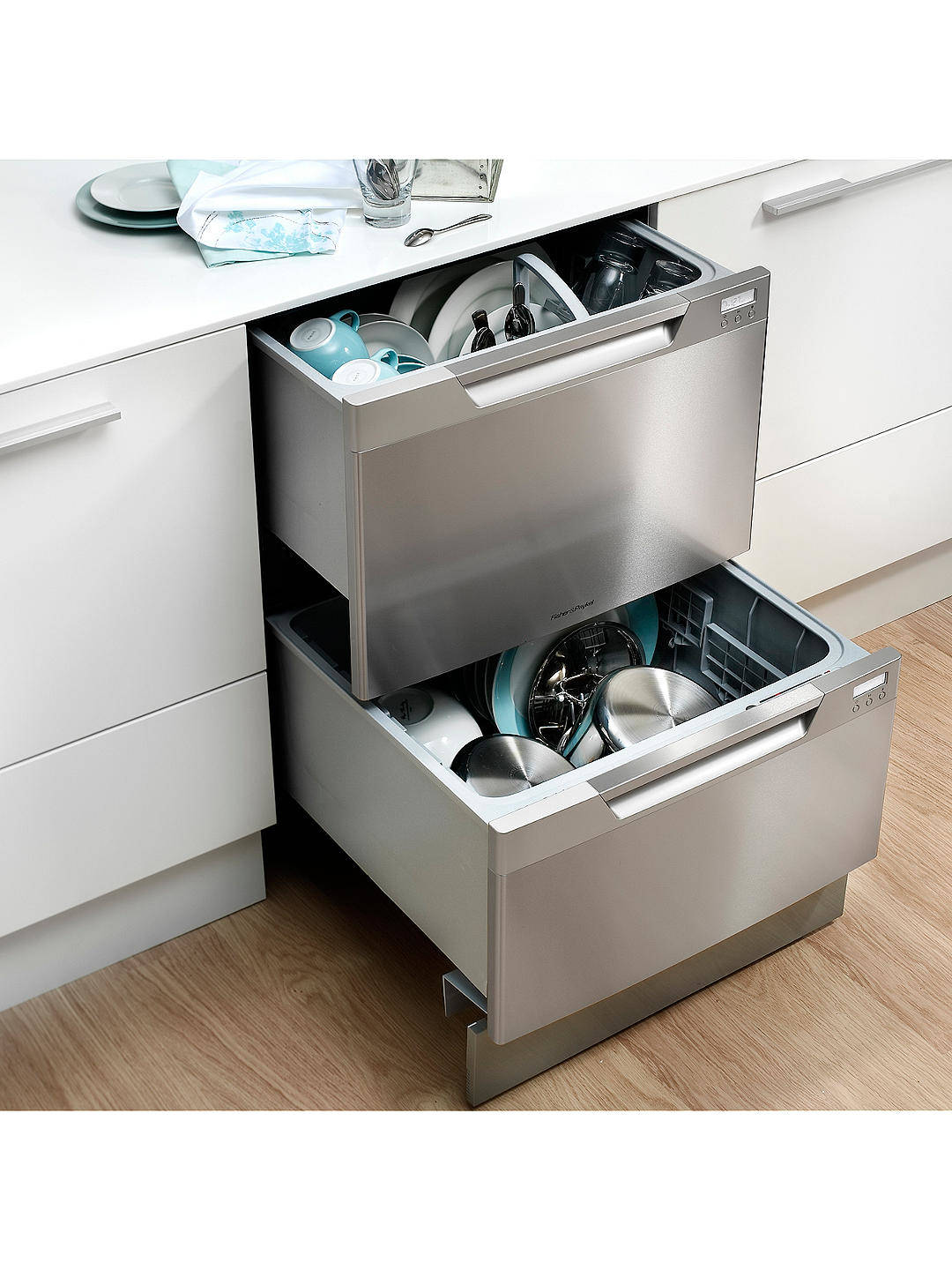 Fisher & Paykel DD60DCHX7 Double Curved Door Built in Dishwasher