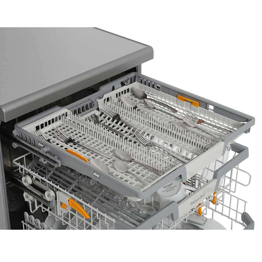 Miele G7100SC CLST Freestanding Dishwasher With 3D MultiFlex tray