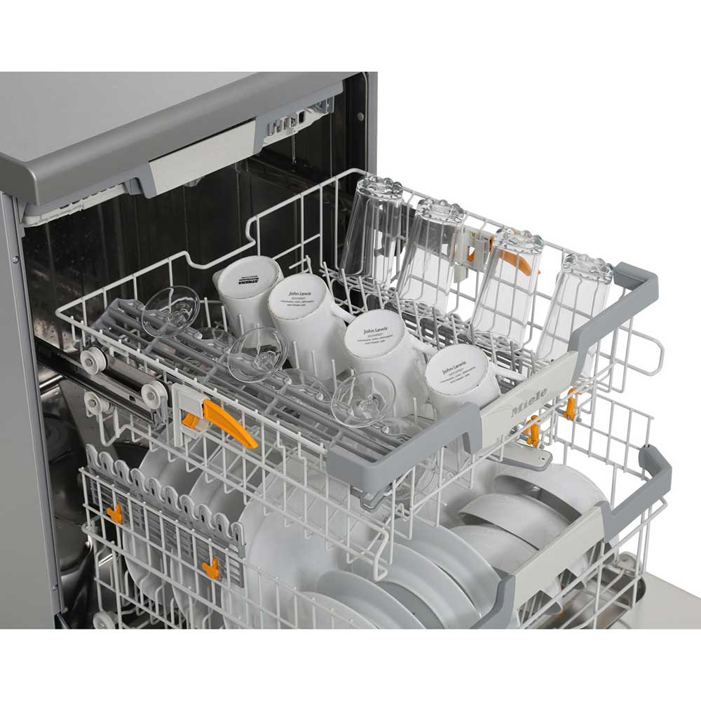 Miele G7100SC CLST Freestanding Dishwasher With 3D MultiFlex tray