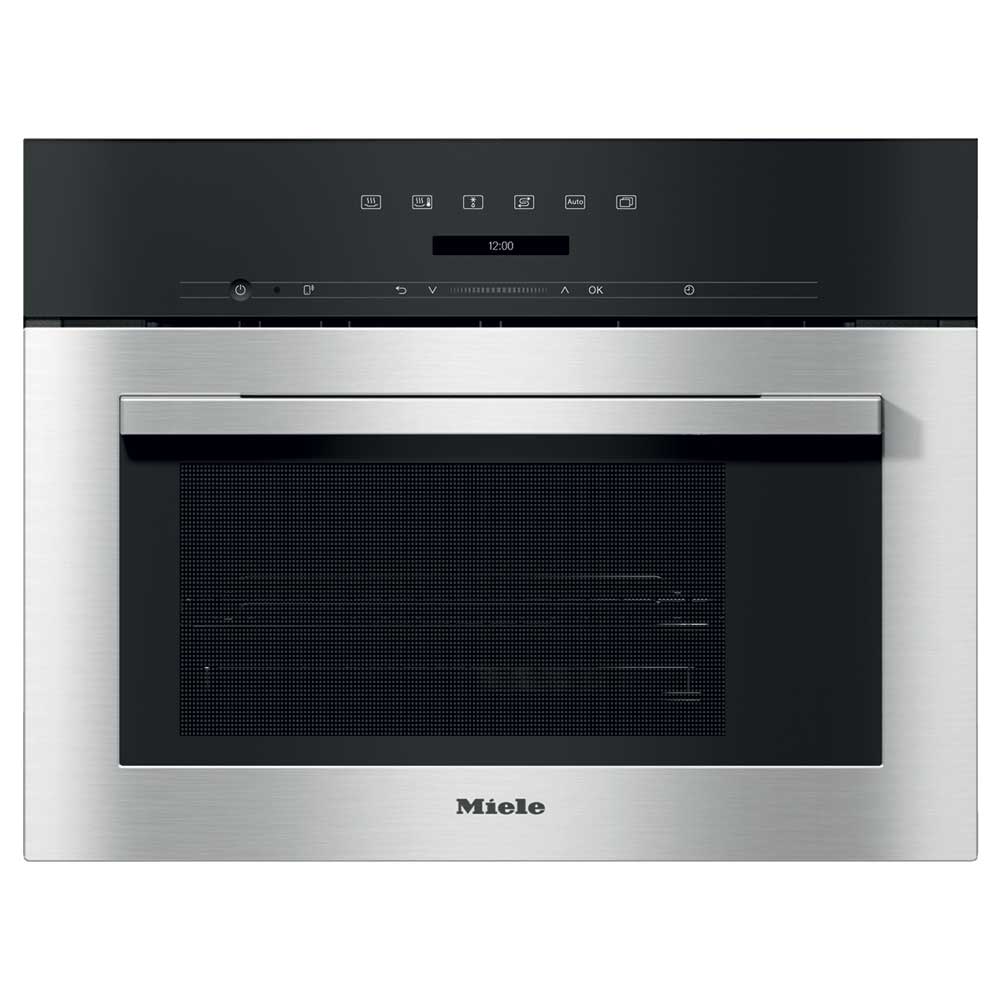 Miele H7140BM ContourLine Builtin 45cm Combination Microwave Oven