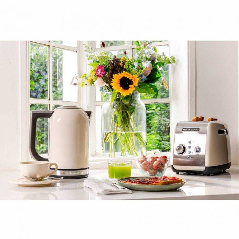 KitchenAid Jug Kettle 1.7 Ltrs Almond Cream 5KEK1722BAC Gerald Giles