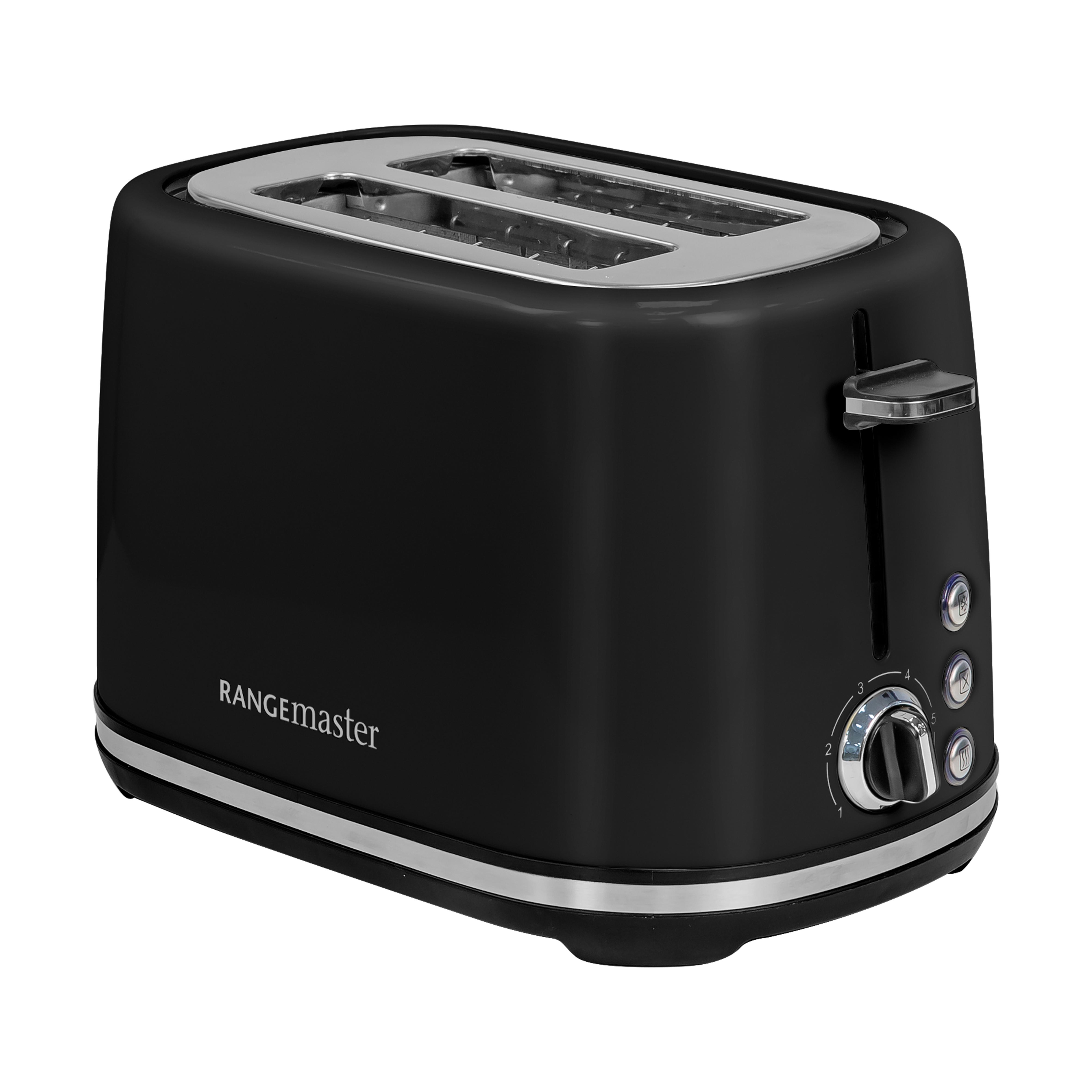 Rangemaster RMKT2S101BK 2 Slice Toaster Black Gerald Giles