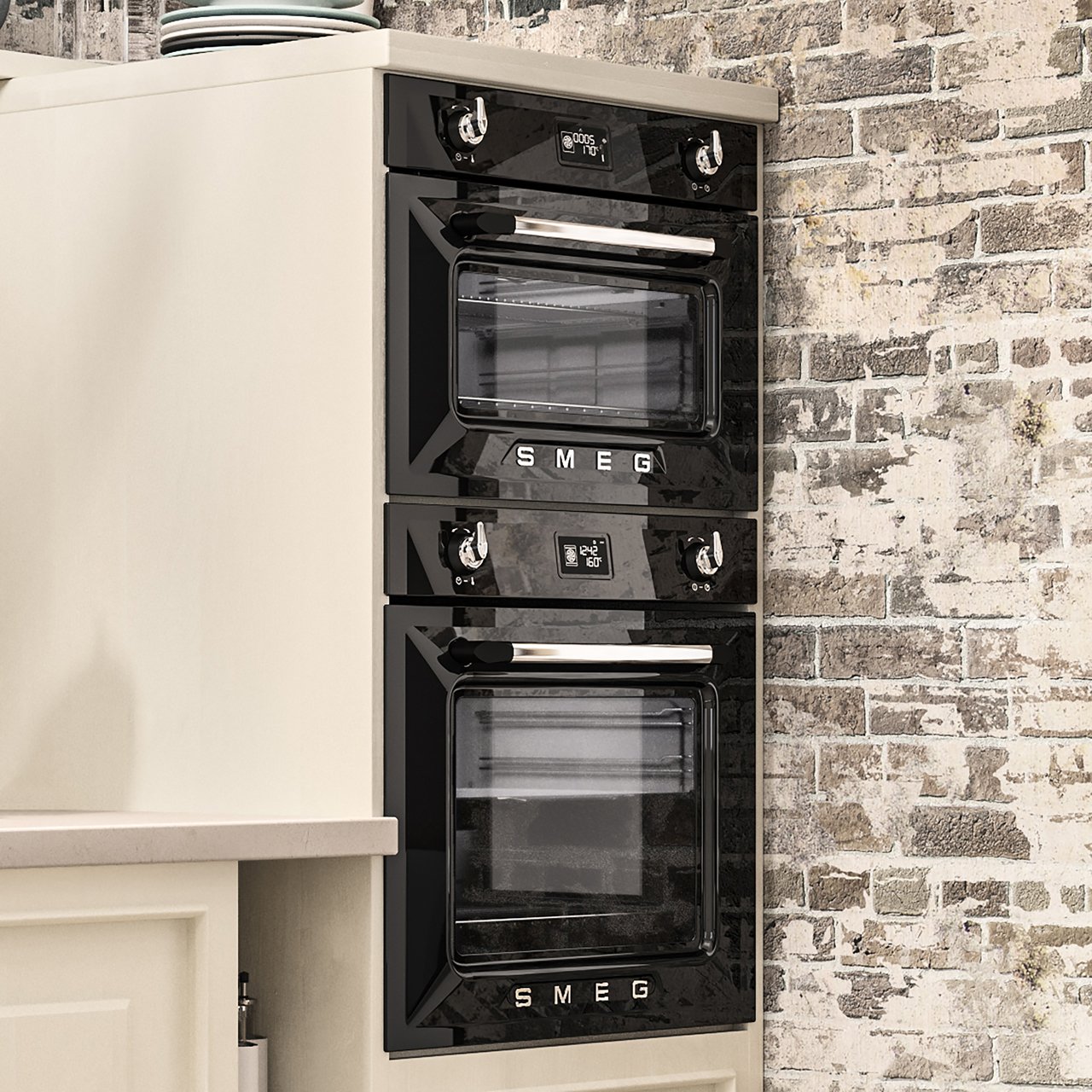  Smeg  SFP6925PPZE1 60cm Victoria Traditional Pyrolytic Oven  