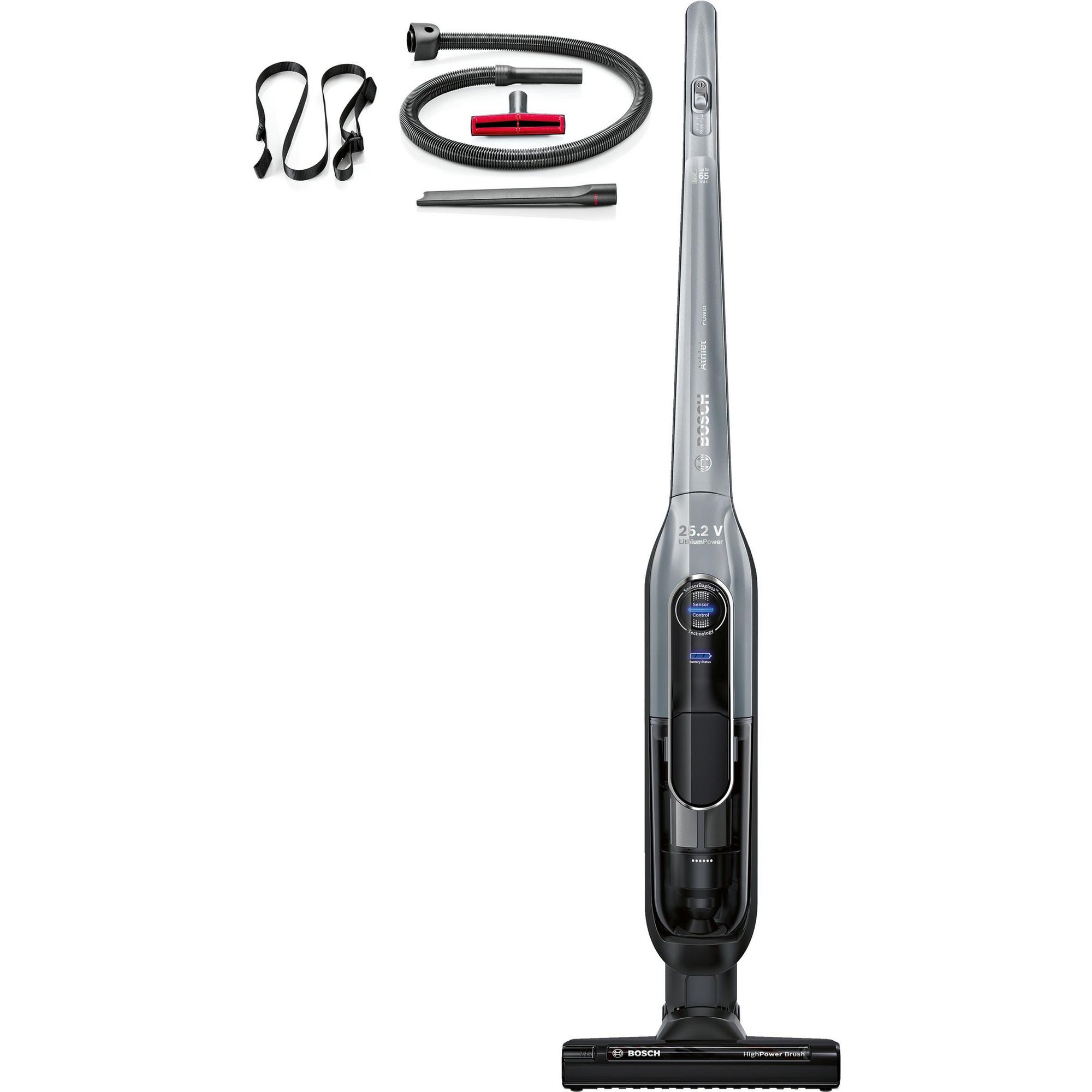 Bosch BBH65KITGB Athlet Cordless Vacuum Cleaner with tools Silver