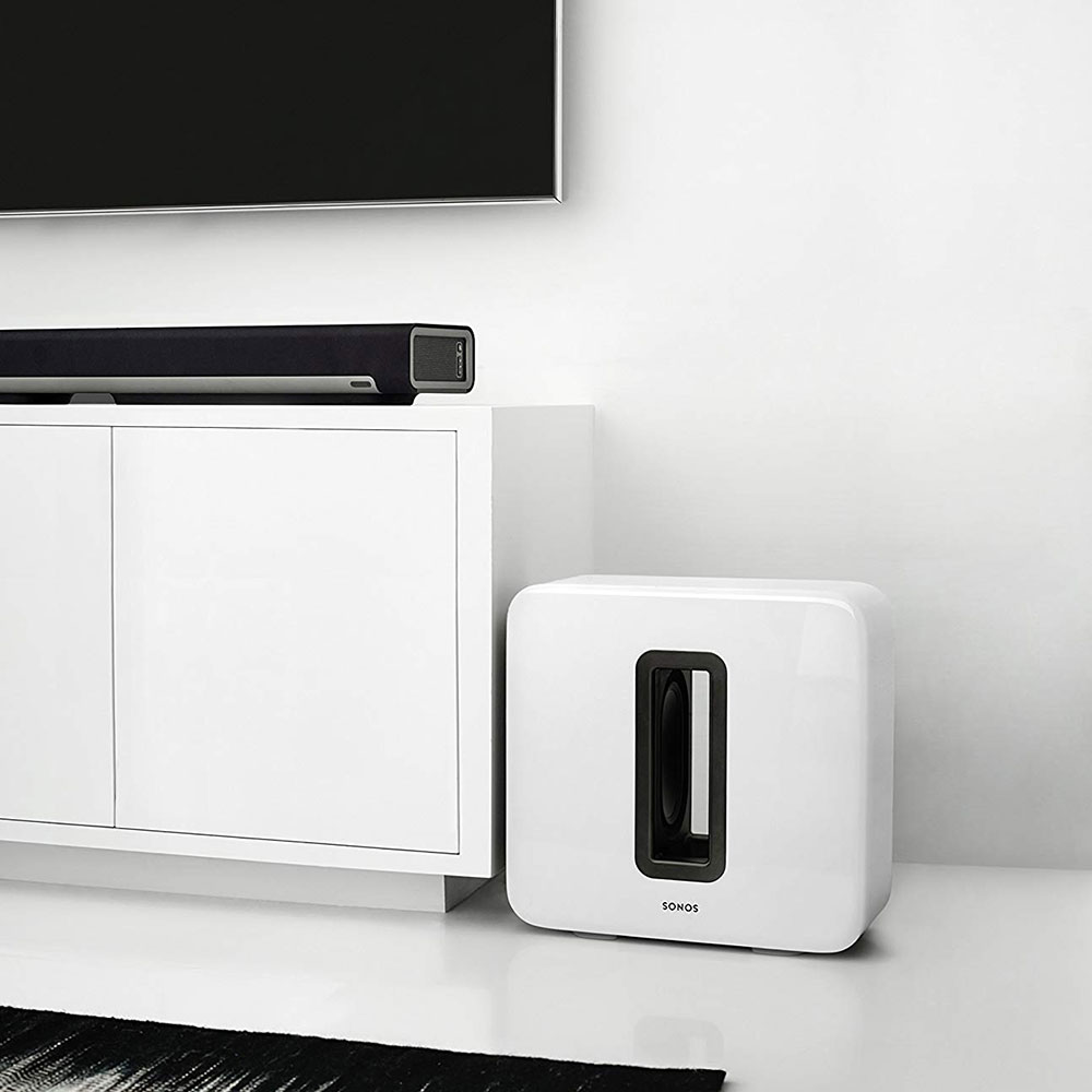 Sonos Sub Subwoofer in White Gerald Giles