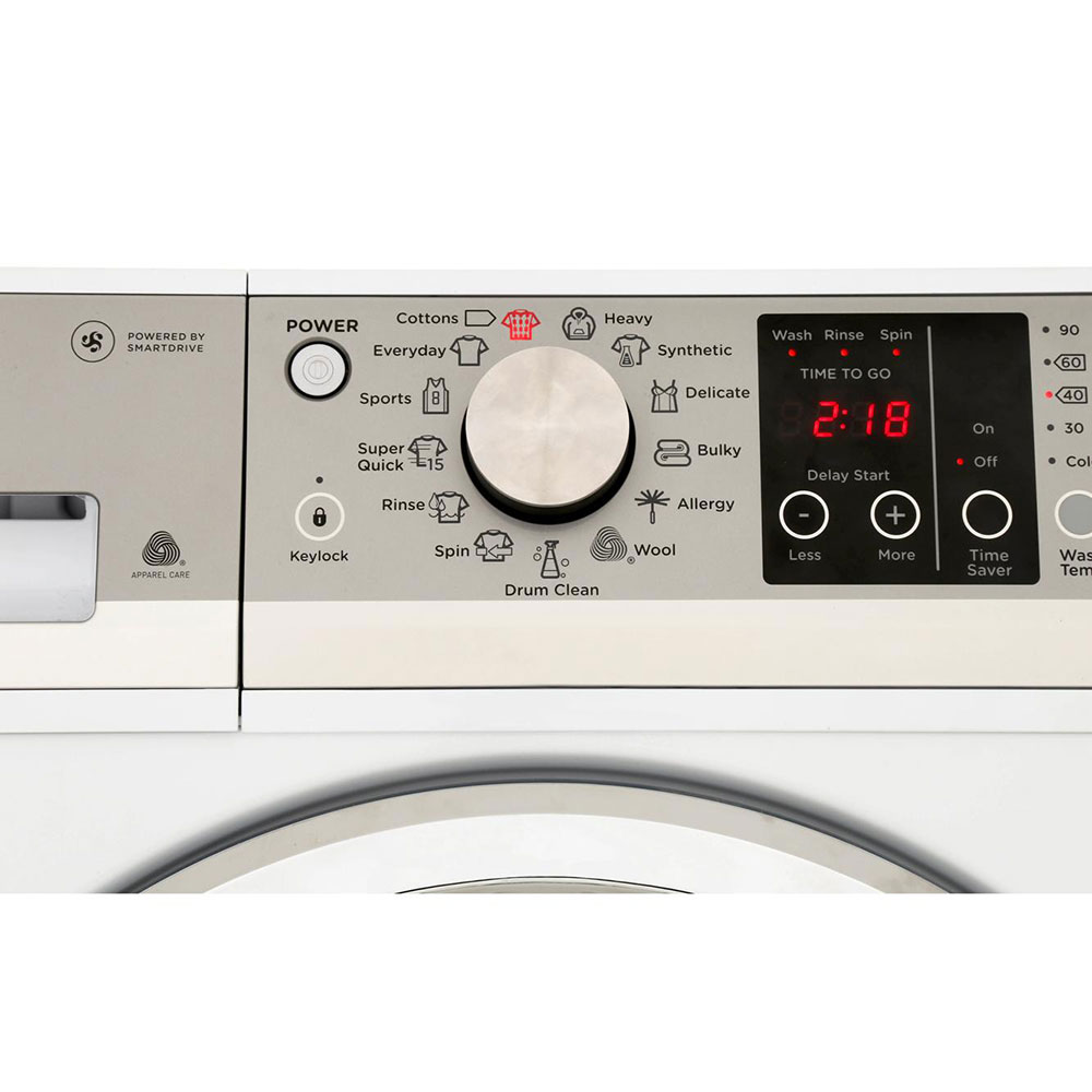 Fisher & Paykel WM1490F1 WashSmart Vortex 9KG 1400 Spin Washing Machine