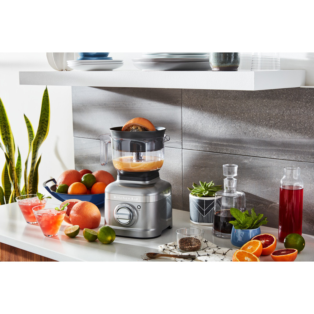 KitchenAid 5KSB4026BMS K400 Glass Jar Blender Medalion Silver