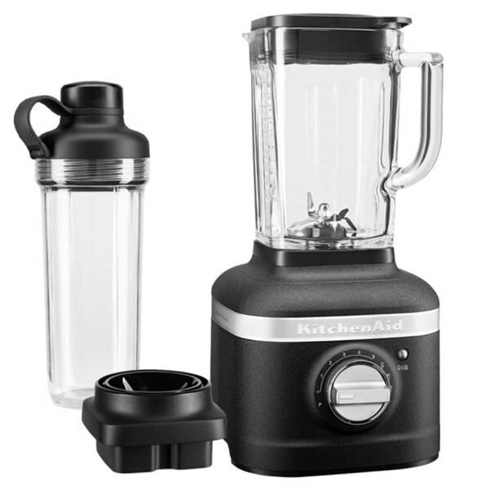 KitchenAid 5KSB4034BBK K400 Blender with Personal Jar Cast Iron Black