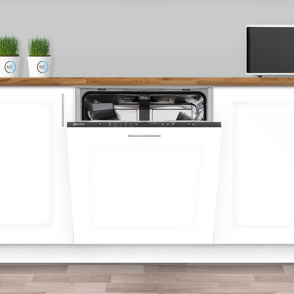 integrated dishwasher with timelight