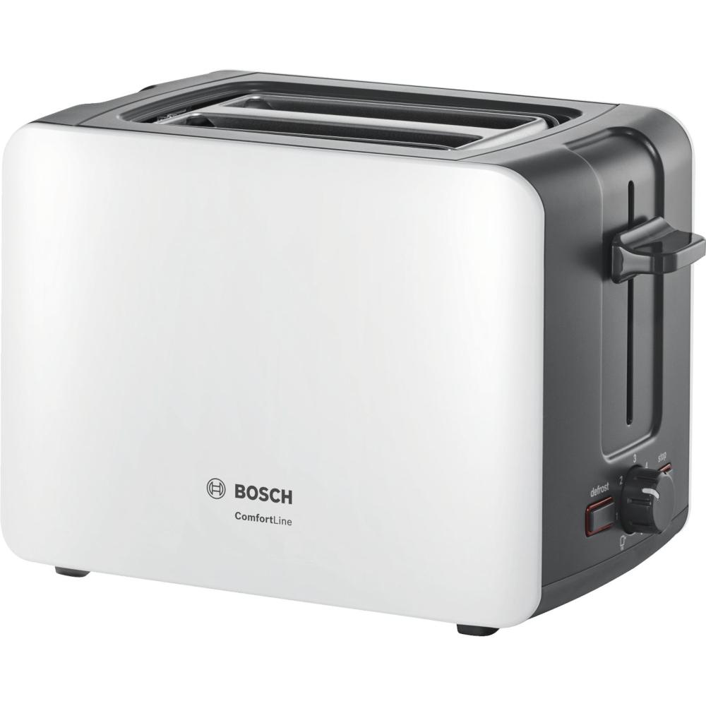 Bosch TAT6A111GB 2 Slice Toaster White Gerald Giles