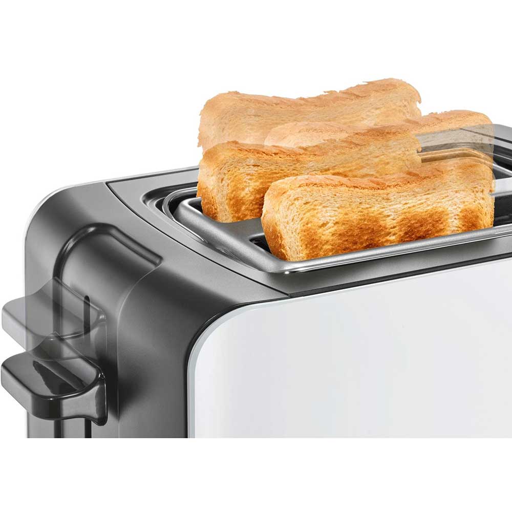 Bosch TAT6A111GB 2 Slice Toaster White Gerald Giles