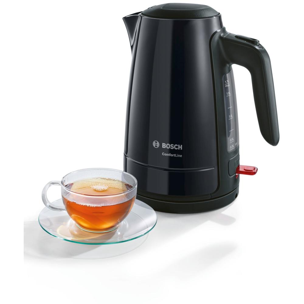 Bosch TWK6A033GB Jug Kettle 1.7 Litre Black Gerald Giles