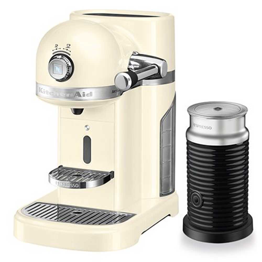 KitchenAid 5KES0504BAC Artisan Nespresso Coffee Machine with Aeroccino