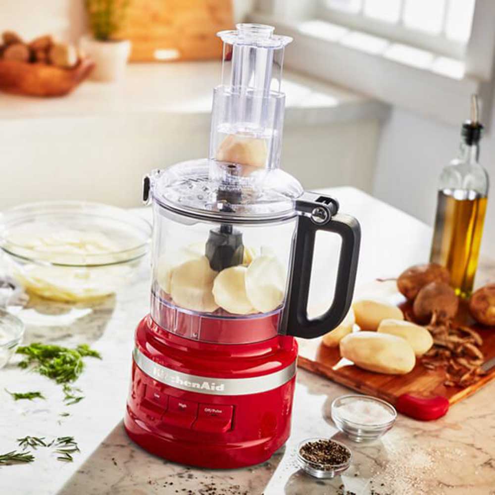 KitchenAid 5KFP0719BER 1.7l Food Processor Red Gerald Giles