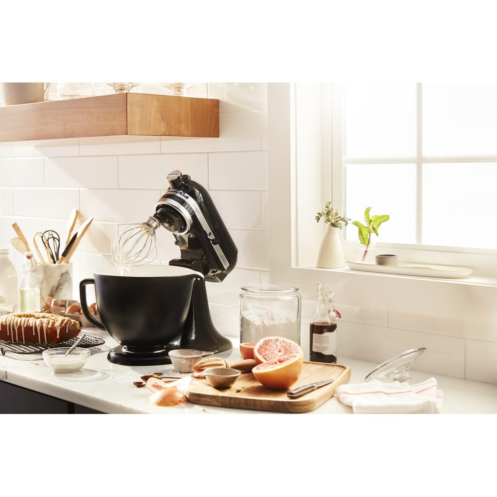 matte black kitchenaid mixer bowl