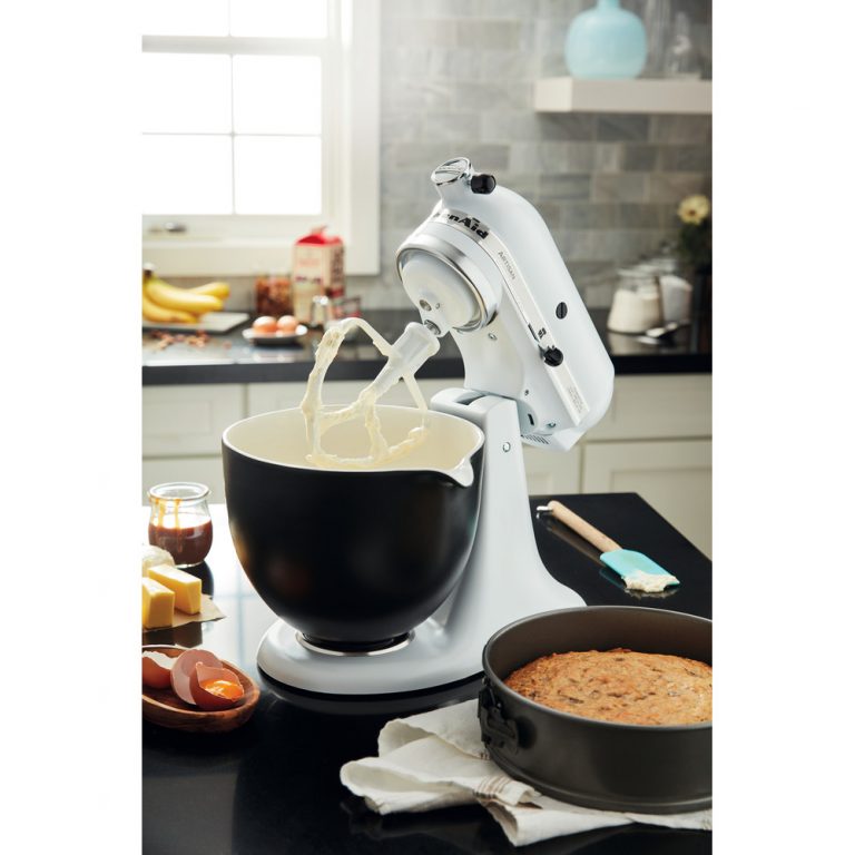 matte black kitchenaid mixer bowl