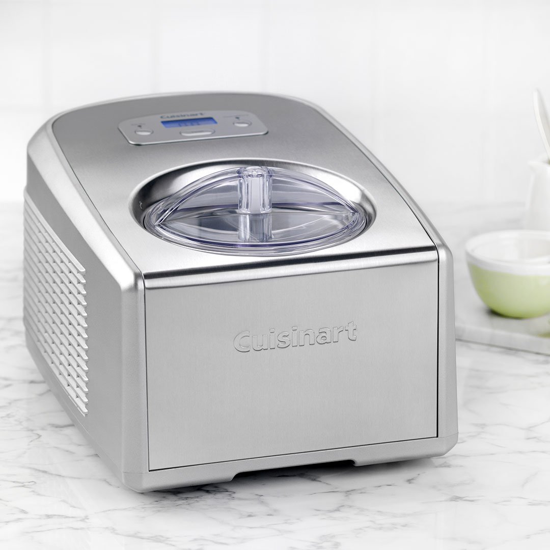 Cuisinart ICE100BCU Professional Gelato and Ice Cream Maker Silver