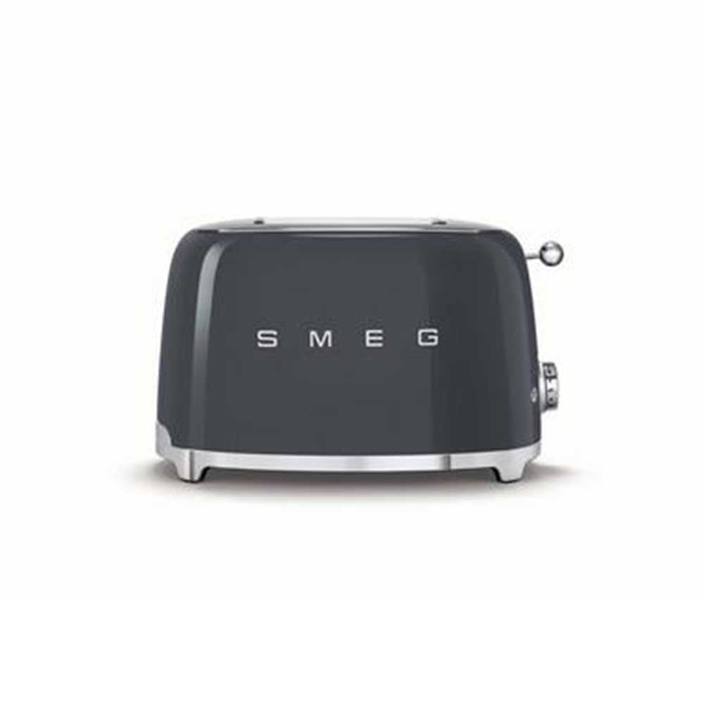 Smeg TSF01GRUK 2 Slice Toaster Slate Grey Gerald Giles