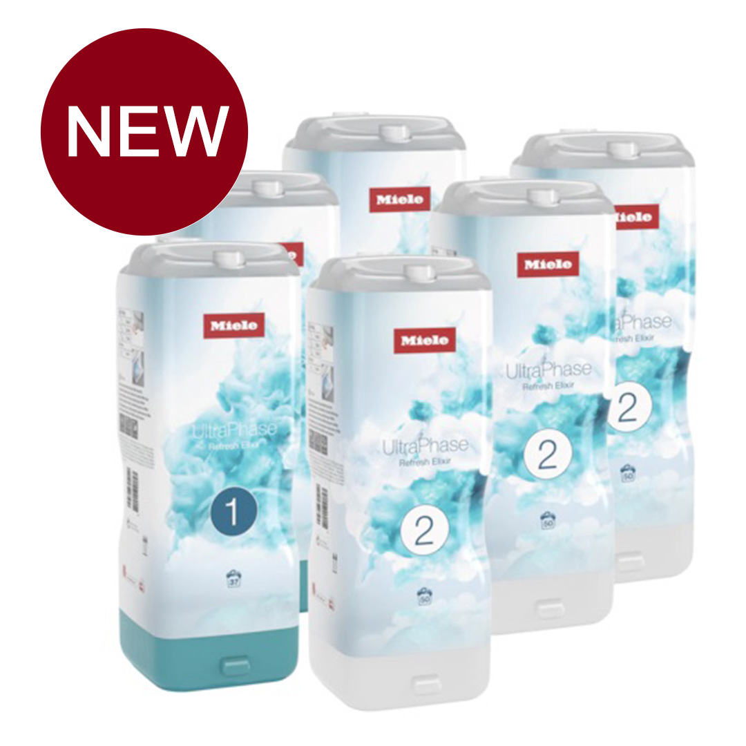 Miele UltraPhase Refresh Elixir Set of 6 TwinDos Cartridges Limited
