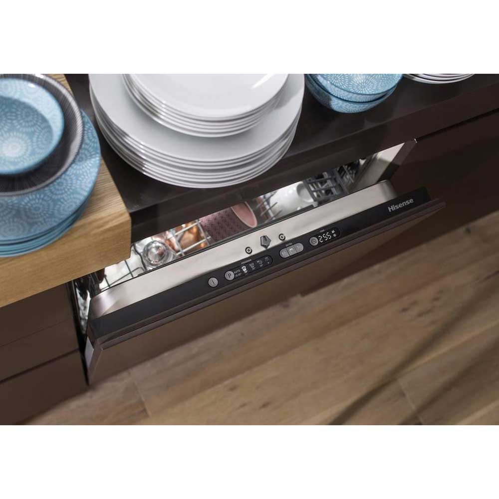 Hisense HV671C60UK Built in Full Size Dishwasher 16 Place Setting