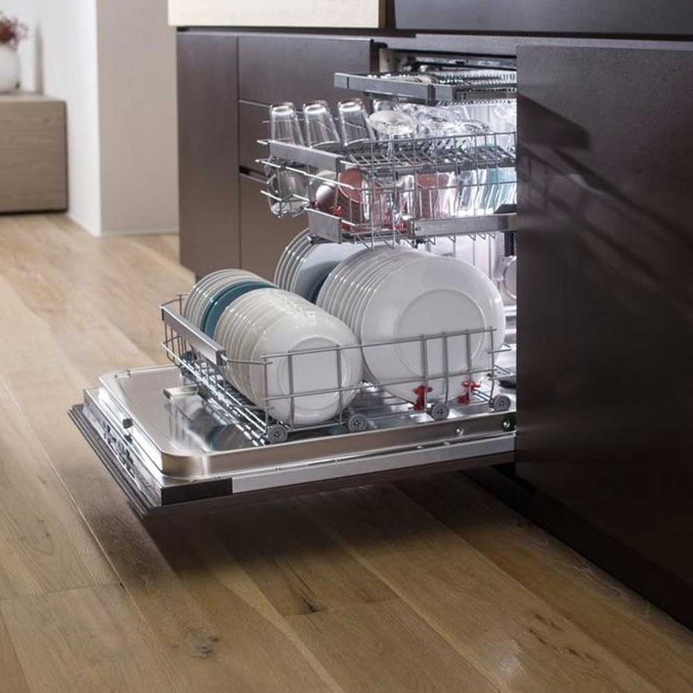 Hisense HV671C60UK Built in Full Size Dishwasher 16 Place Setting ...