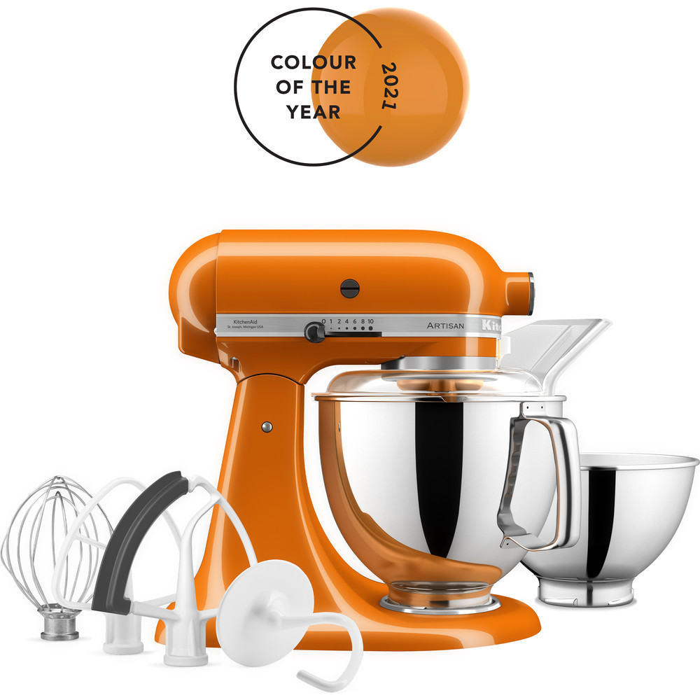 KitchenAid 5KSM175PSBHY Artisan 175 Stand Mixer Honey Gerald Giles